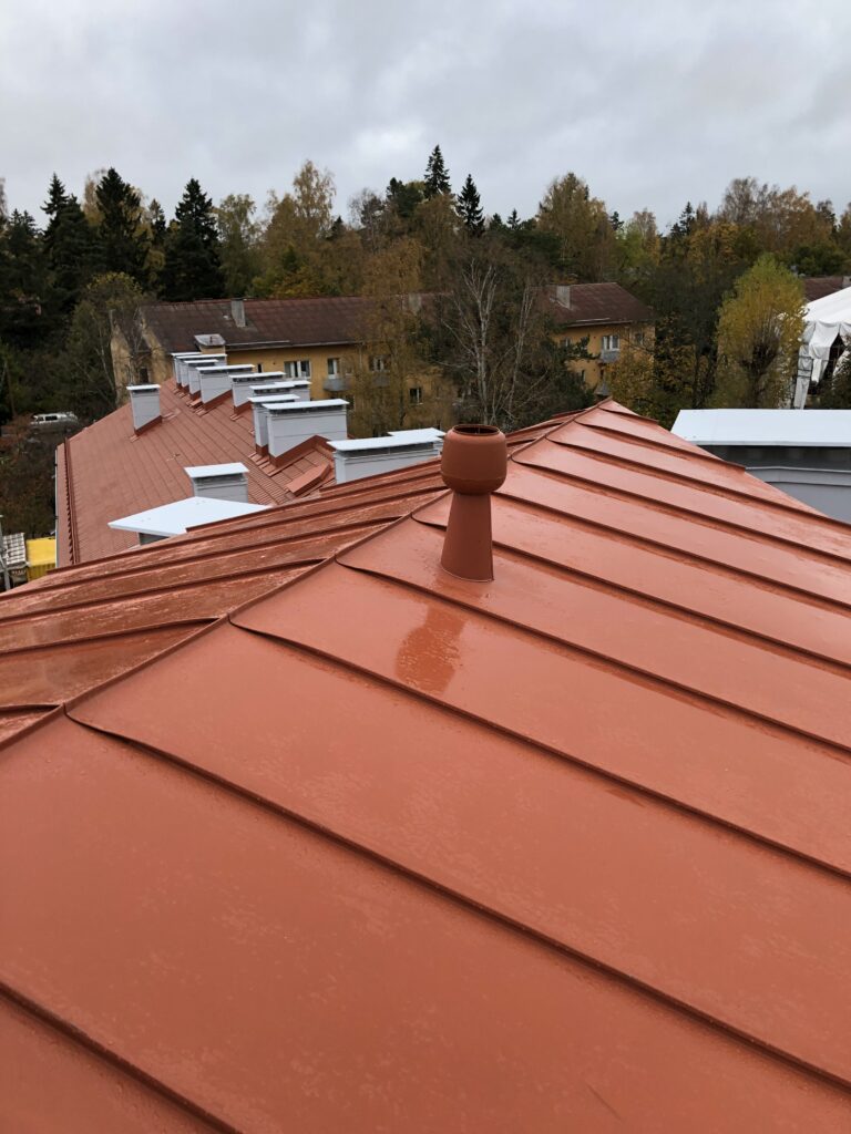 #peltiseppä #konesaumakatto